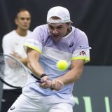 Dominic Stricker joue de malchance cette année KEYSTONE/PETER KLAUNZER